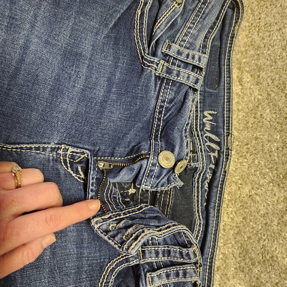 Authentic y2k 2000s flare jeans size 10 from wildflower - Picture 3 of 5